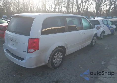 2014 Dodge Grand Caravan Se z USA, uszkodzony, nr VIN 2C4RDGBGXER472024